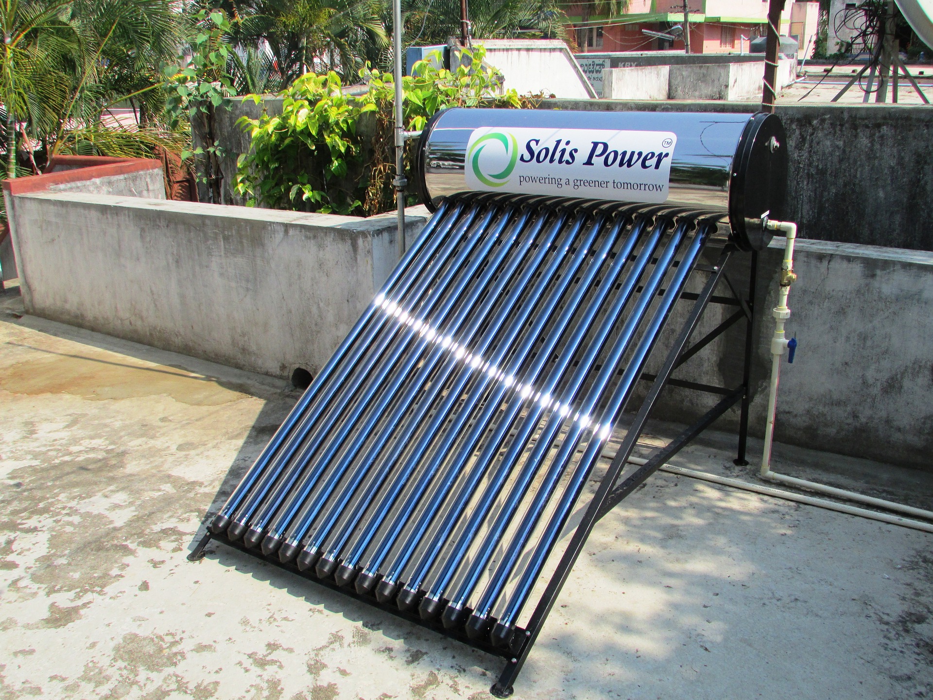 solar power water heater