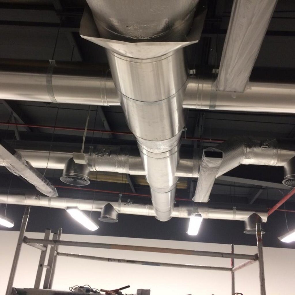 Laboratory ventilation duct work